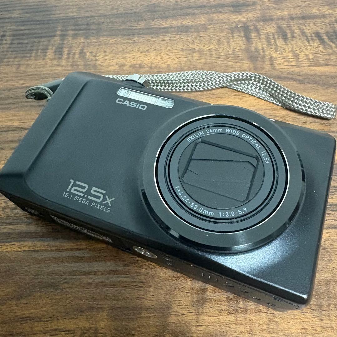 【ピンクの猫】CASIO EXILIM EX-H30 コンデジ ブラック