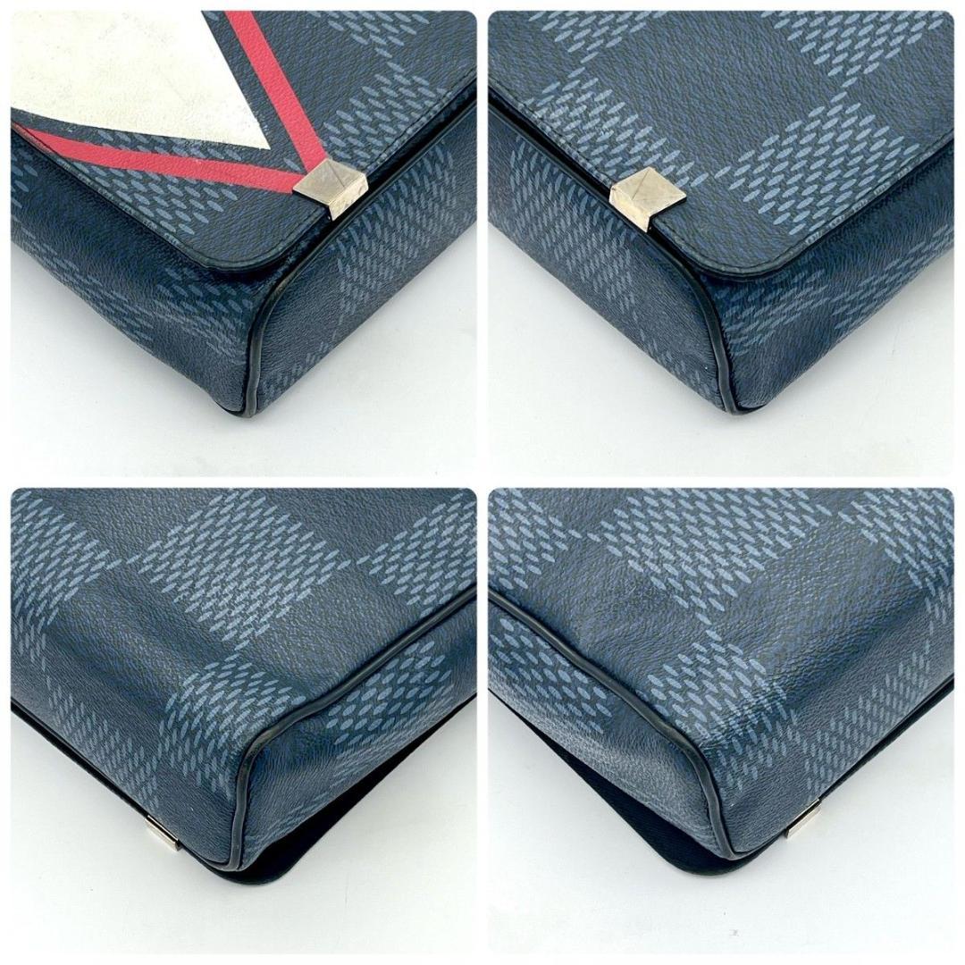 限定♪ ルイヴィトン ダミエ ラティテュード ディストリクトPM ショルダー 黒