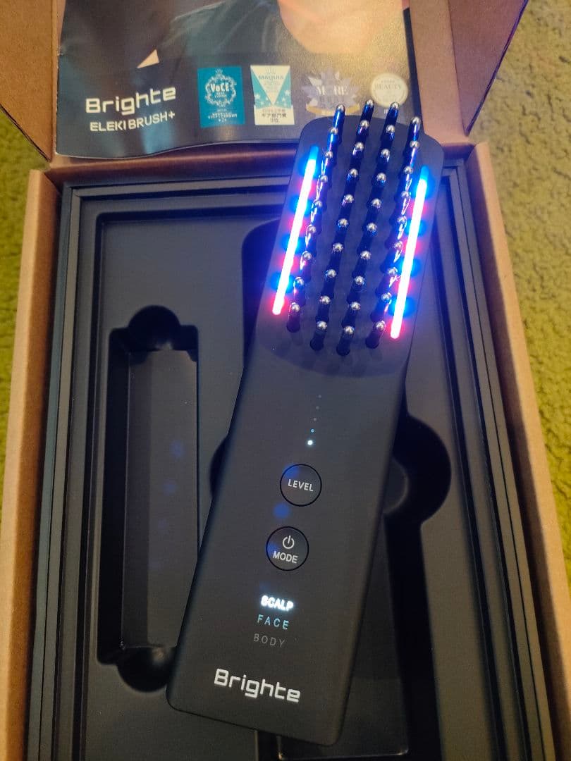 ブライトエレキブラシプラス(新型) 美顔器 EMS