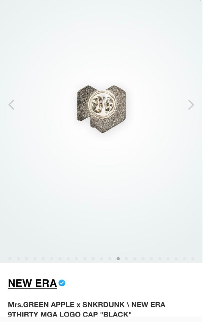 に*こ様 Mrs.GREEN APPLE NEW ERA キャップ ミセス