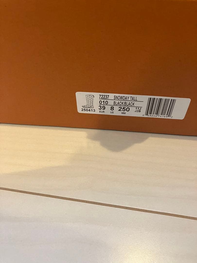 BOGS 防水キルティングロングブーツ ブラック