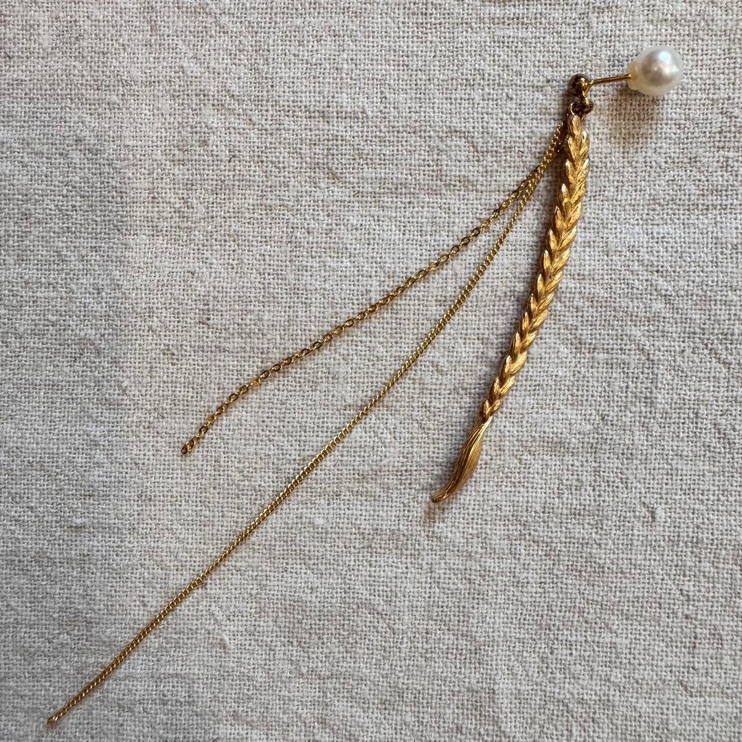 YUKI SLEEP tricot みつあみピアス