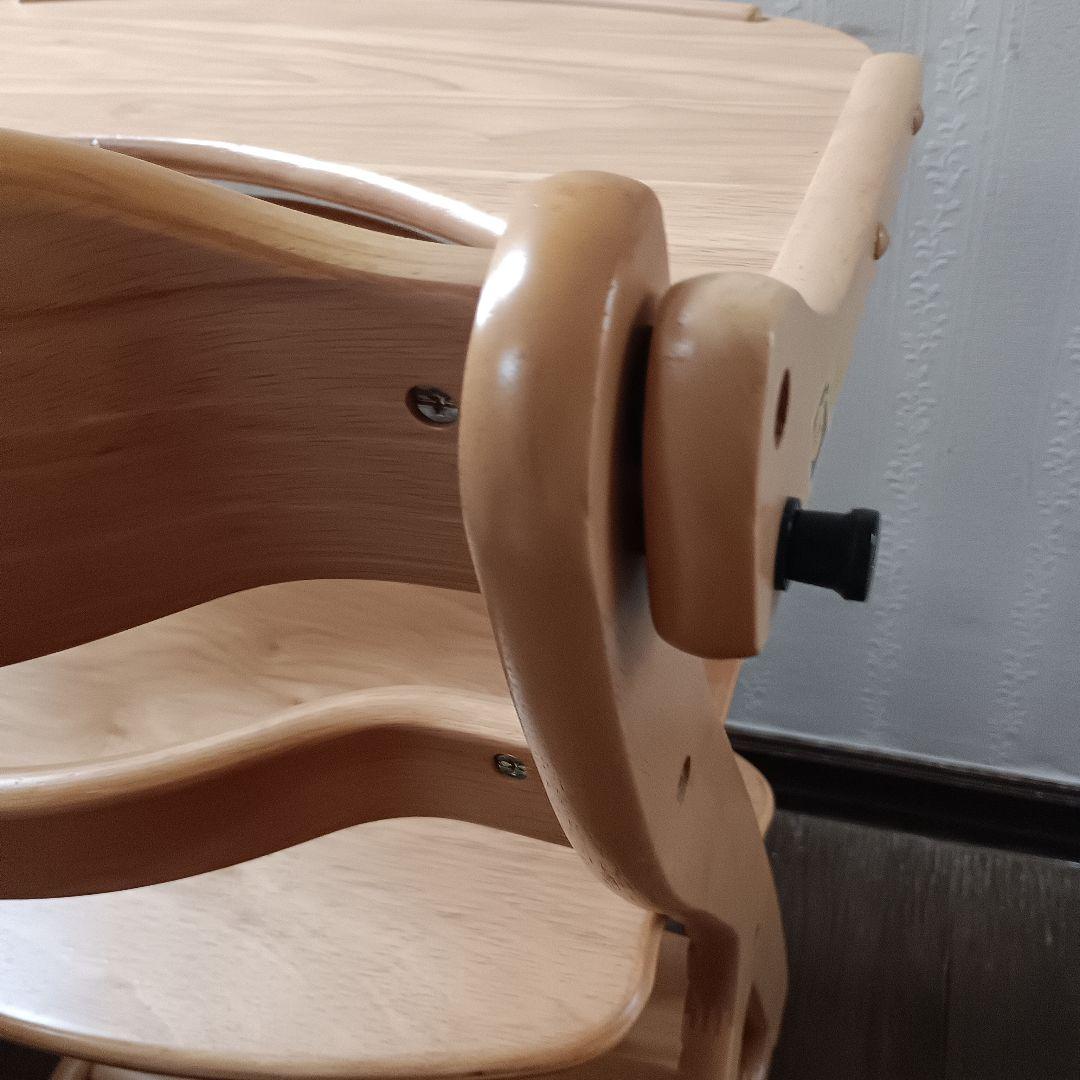 美品✦大和屋　すくすくチェアプラス　テーブル＆ガード付