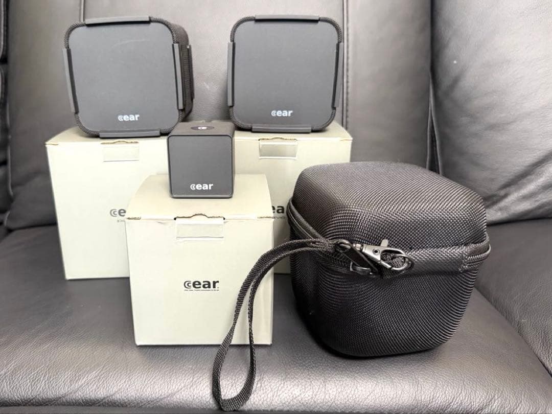 Cear pavé シーイヤーパヴェ2個+Cearcore（トランスミッター）