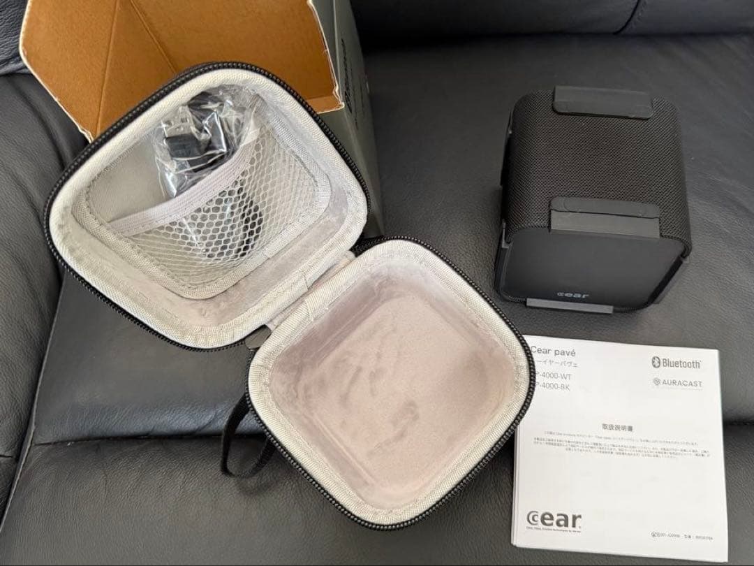 Cear pavé シーイヤーパヴェ2個+Cearcore（トランスミッター）