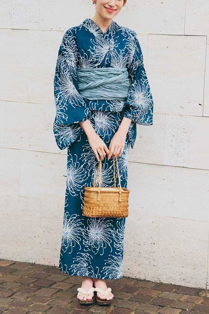 IEDIT 二部式セパレート浴衣とへこ帯セット