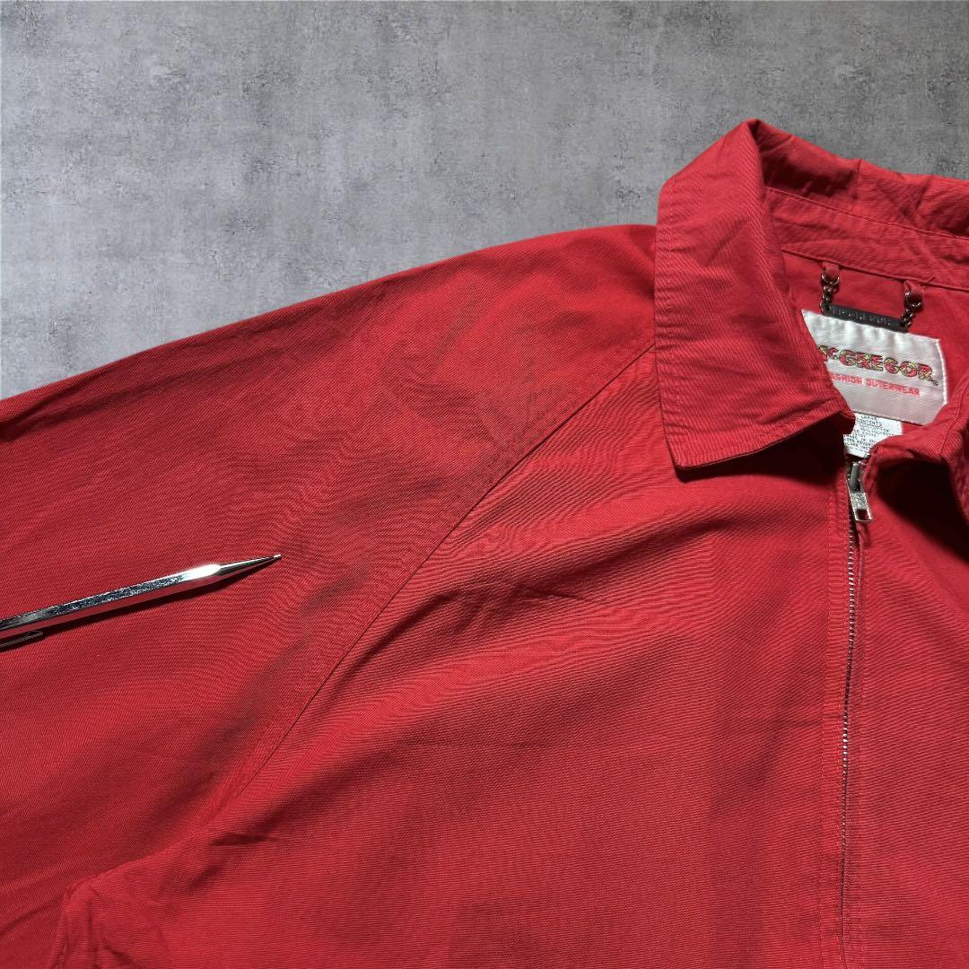 2051 古着90年代McGREGORハリントンジャケット短丈ソリッドビンテージ