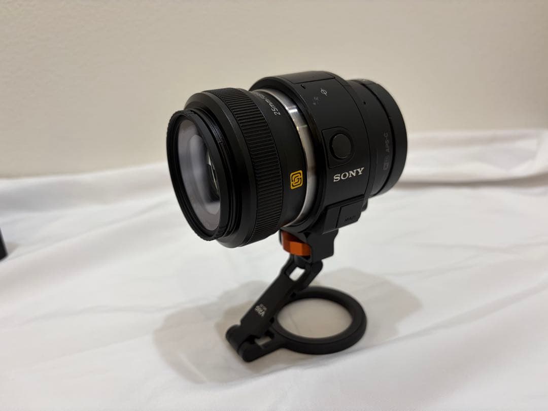 【24時間発送】ILCE-QX1 SONY レンズ付き　magsafe 単焦点