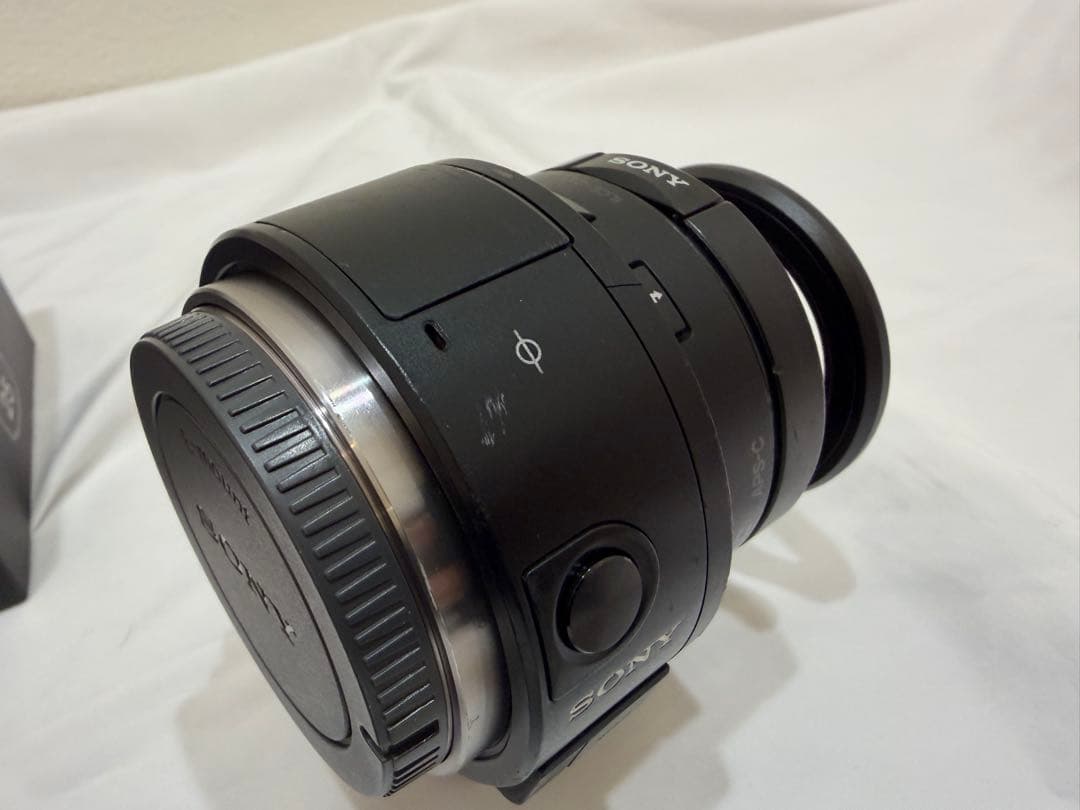 【24時間発送】ILCE-QX1 SONY レンズ付き　magsafe 単焦点