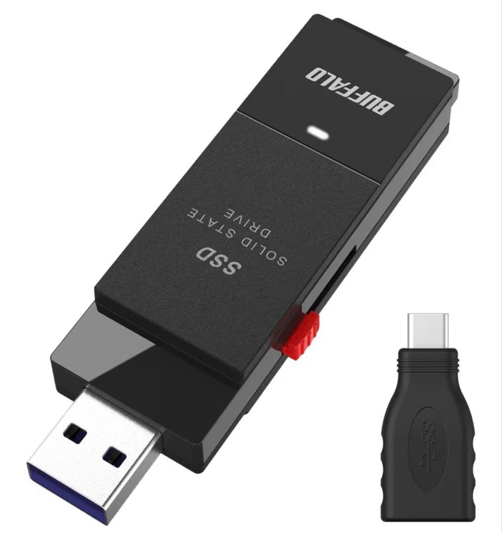 新品、未開封　バッファロー SSD 外付け 2.0TB SSD-SCT2.0U3