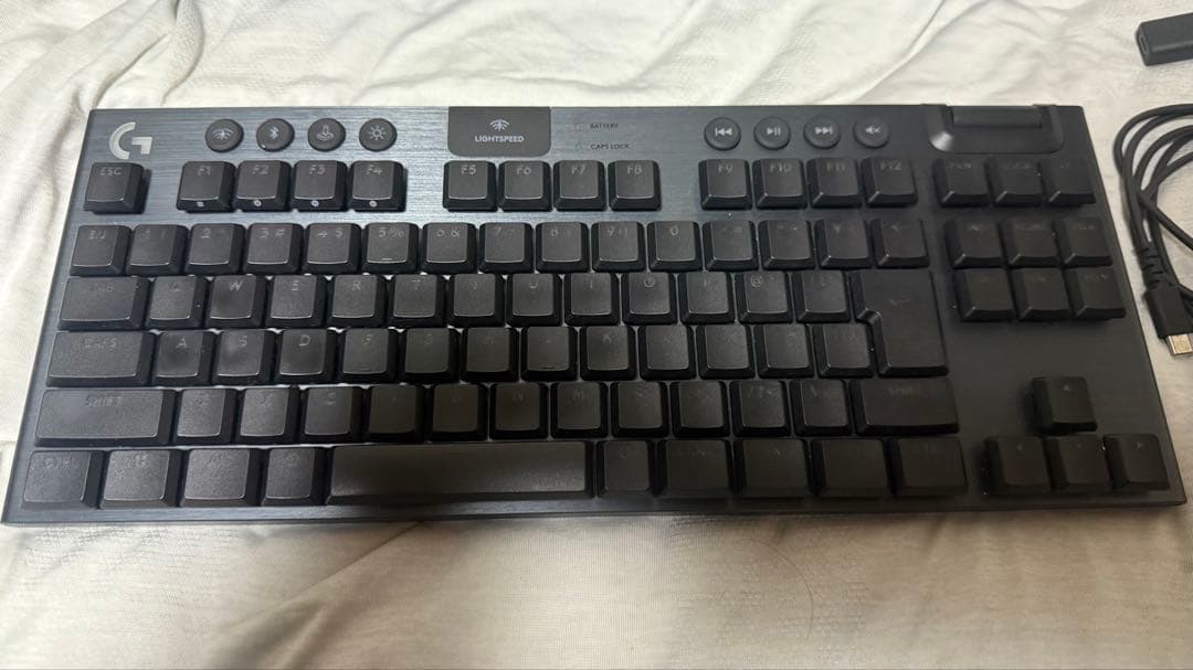Logicool G915 X LIGHTSPEED TKL タクタイル 黒
