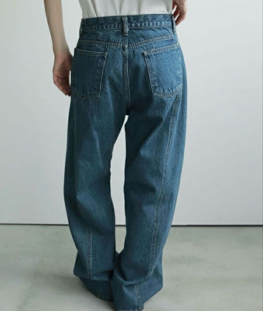 アンヌーク Panel Loose Denim パネルルーズデニム 36