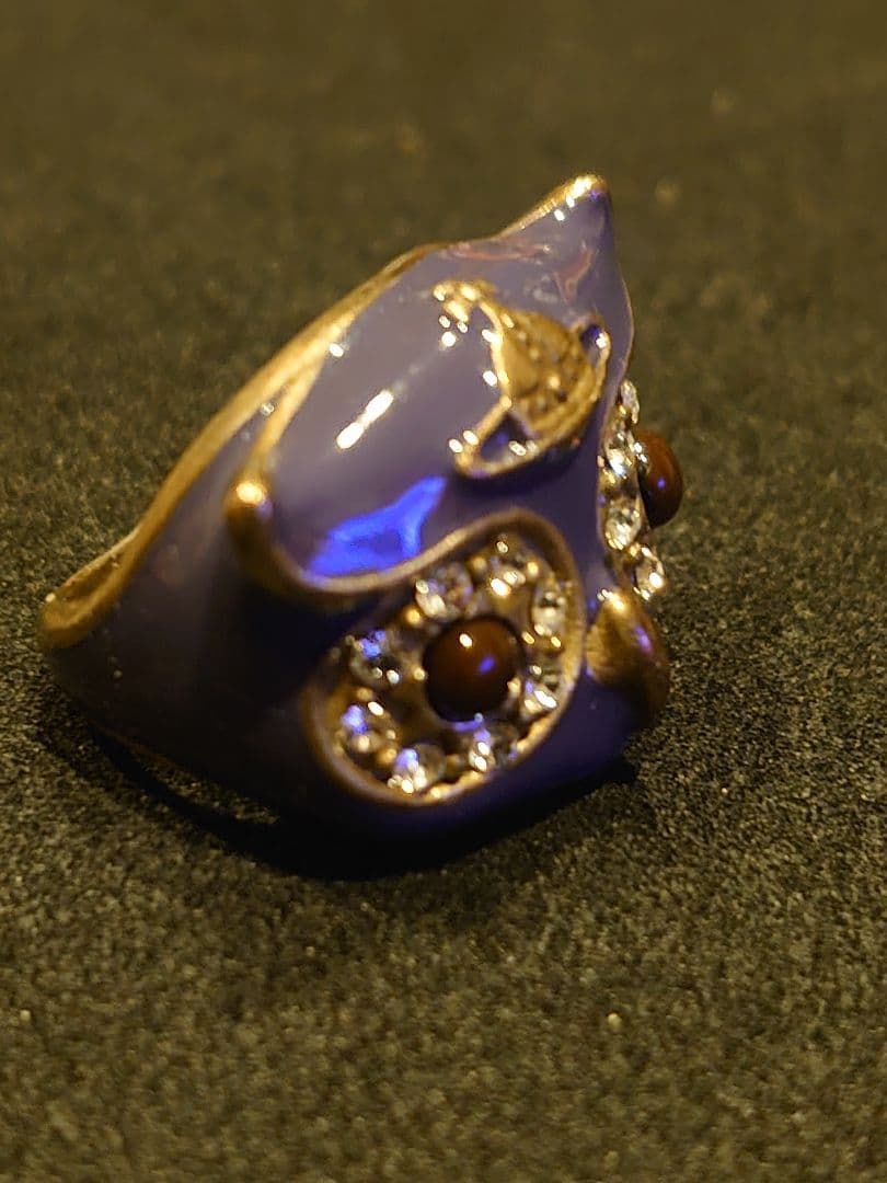 Vivienne Westwood エナメル オウルリング Mサイズ