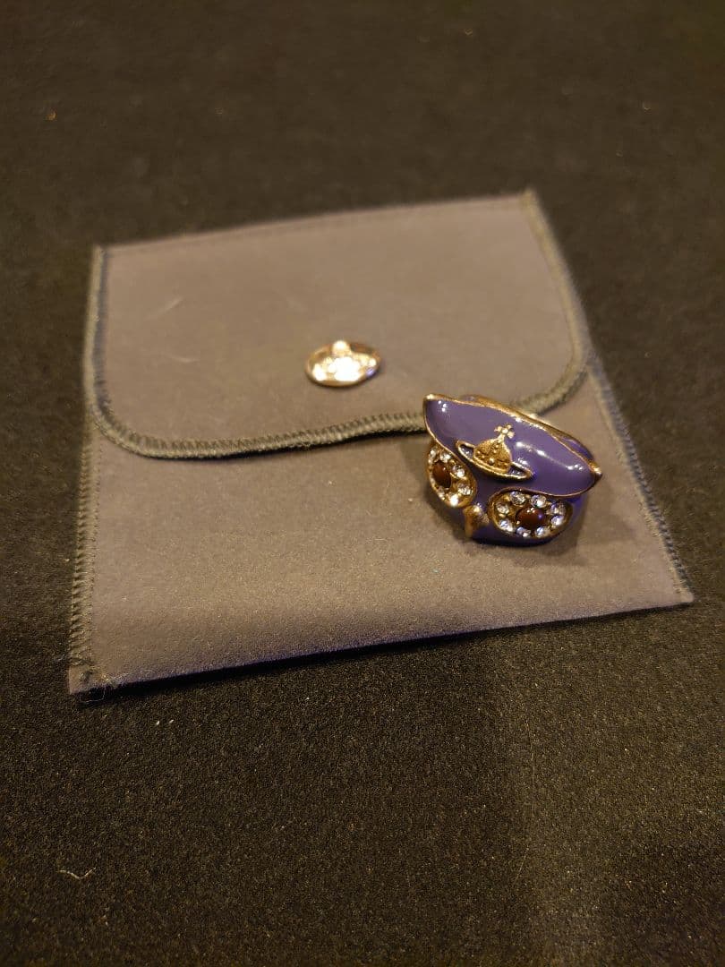 Vivienne Westwood エナメル オウルリング Mサイズ