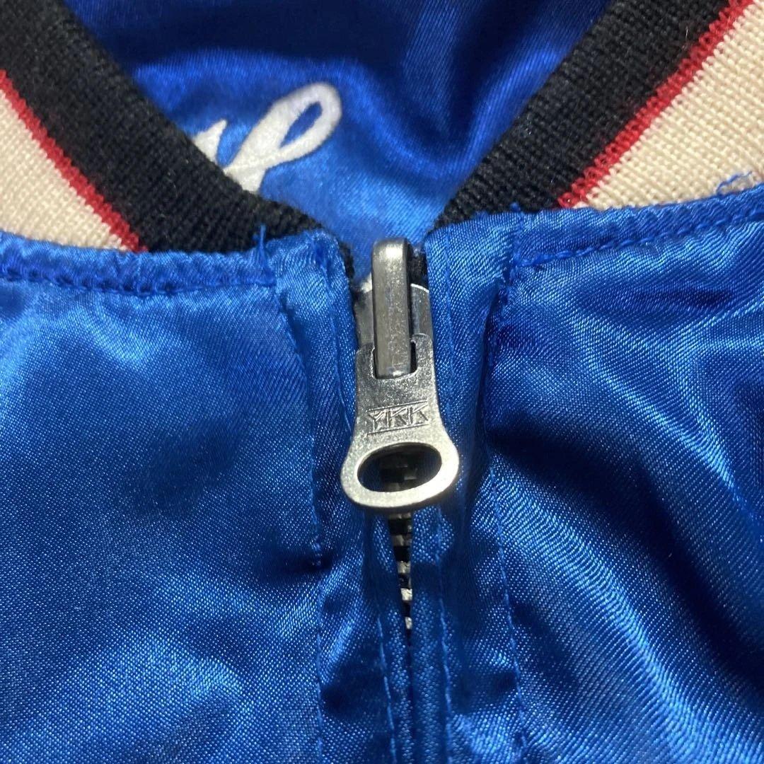 【リバーシブル】スカジャン スーベニアジャケット L位 龍 鷲 富士山 豪華刺繍