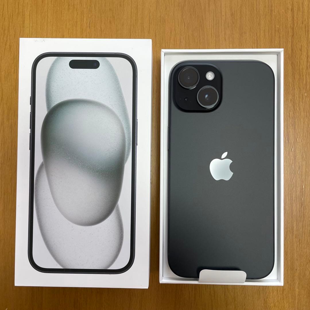 《新品・未使用》Apple iPhone15 128GB ブラックSIMフリー