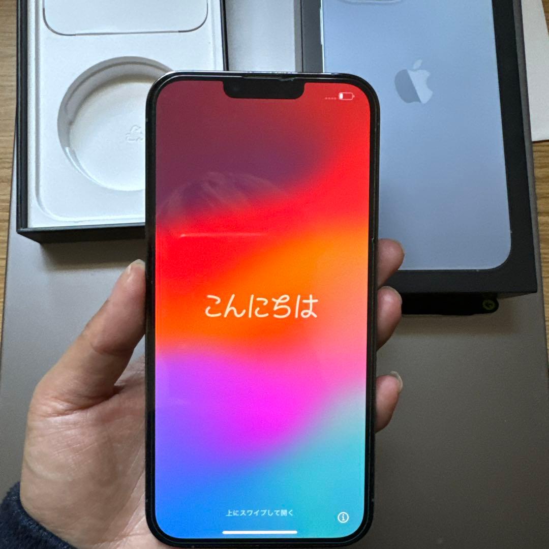 Apple iPhone13 Pro Maxシエラブルー 本体極美品SIMフリー