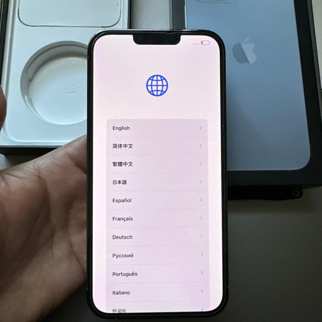 Apple iPhone13 Pro Maxシエラブルー 本体極美品SIMフリー