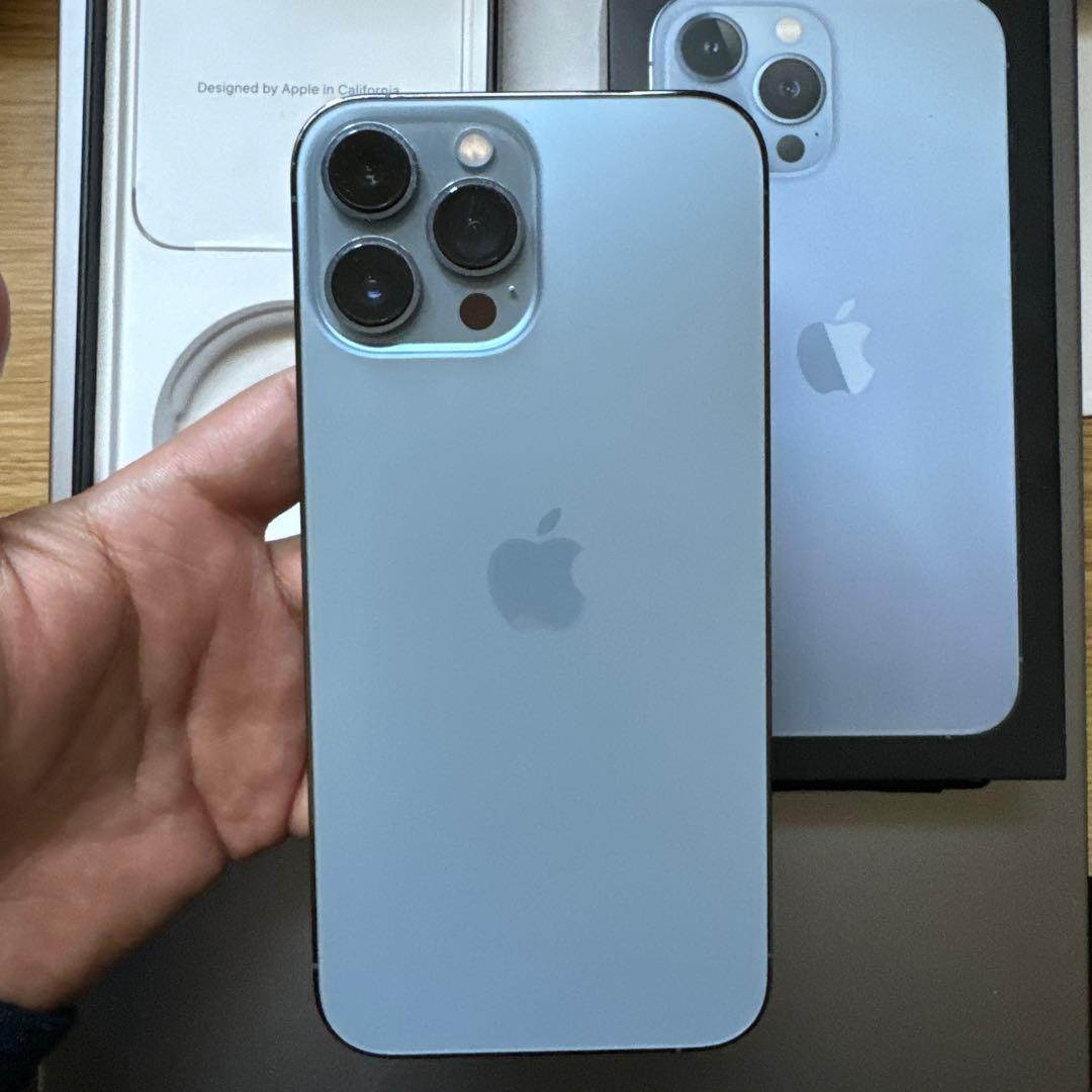 Apple iPhone13 Pro Maxシエラブルー 本体極美品SIMフリー