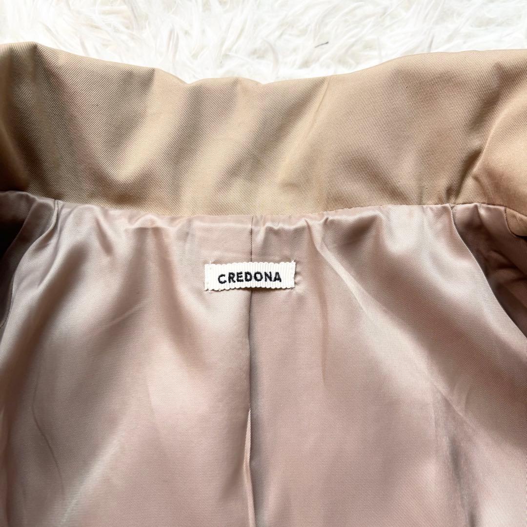 25年新作新品✨ CREDONA ペンネ ショートトレンチ コート　0