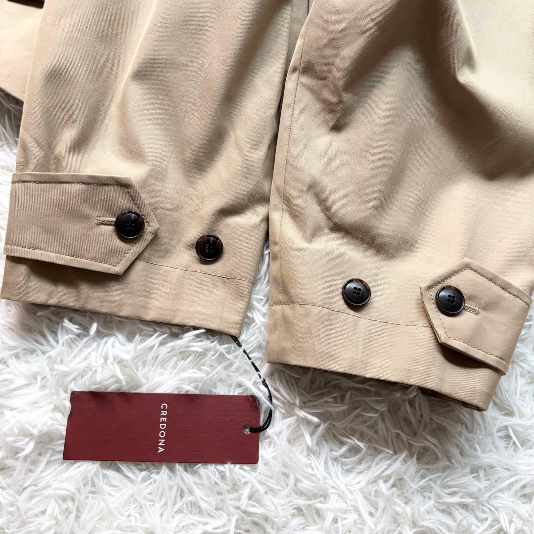 25年新作新品✨ CREDONA ペンネ ショートトレンチ コート　0