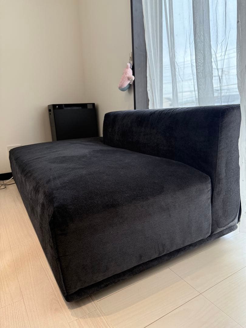 Francfranc メーネソファ ブラック R ①