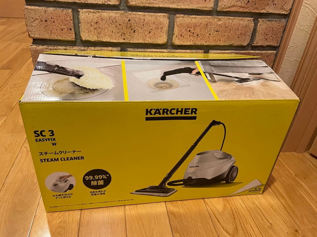 ケルヒャー(Karcher) スチームクリーナー SC3 EasyFix W