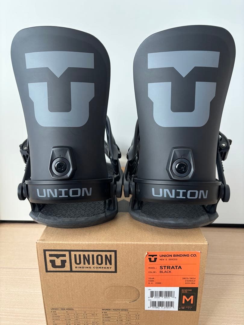 UNION STRATA ビンディング M ブラック