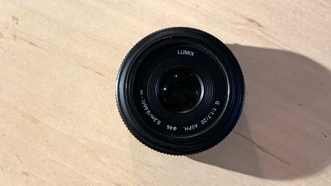 Panasonic LUMIX 20mm F1.7 H-H020　良品