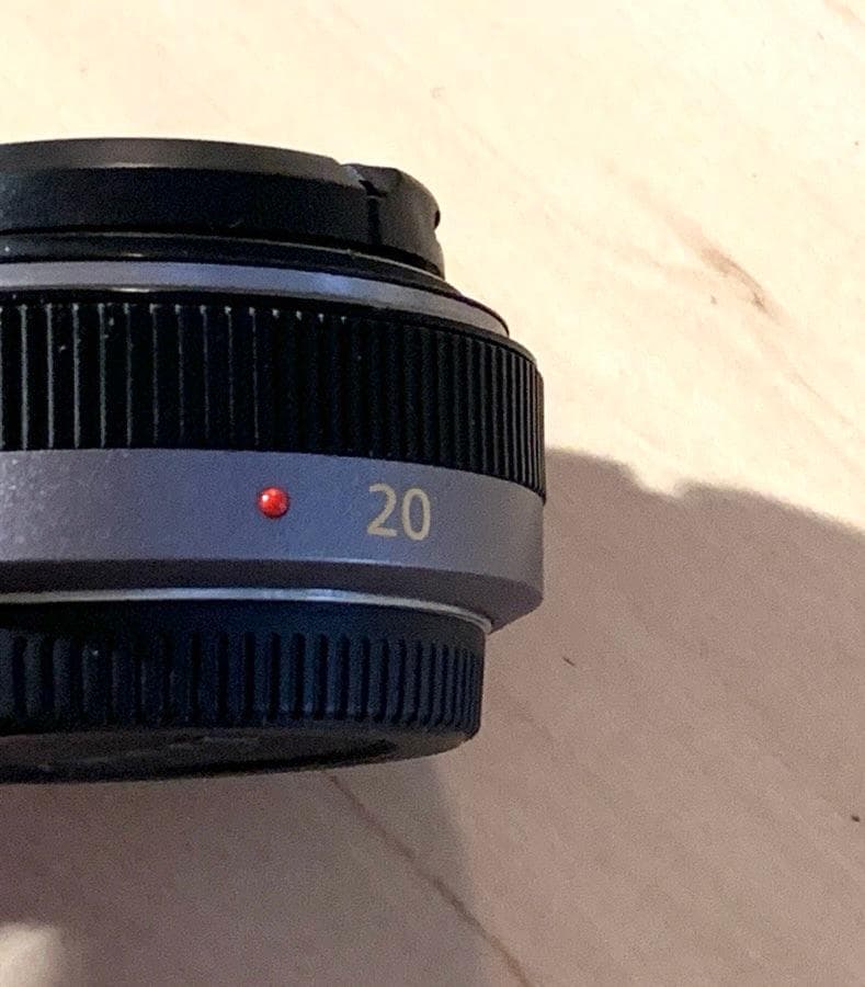 Panasonic LUMIX 20mm F1.7 H-H020　良品