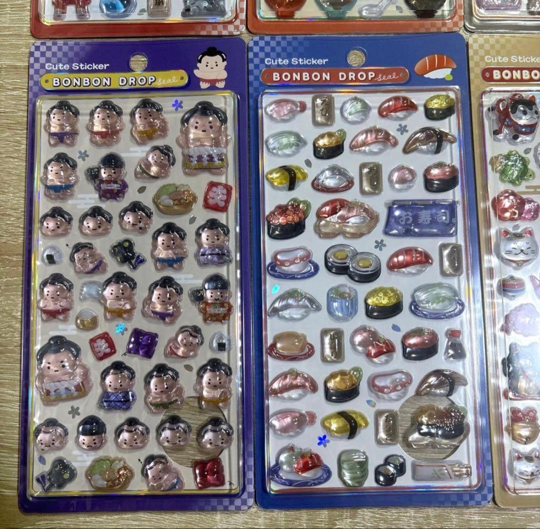 ア*ド様 BONBON DROP シールセット和柄9種類