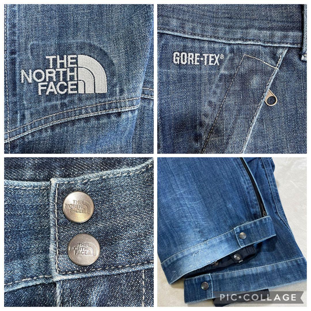 【激レア　オリジナル品】　岡山デニム　ノースフェイス　GORE-TEX L