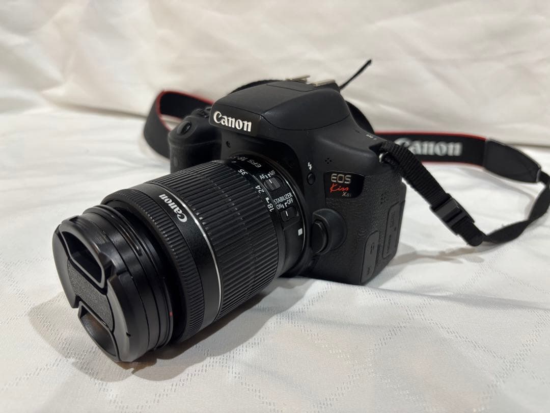Canon EOS Kiss X8i 18-55 55-250 セット【中古】