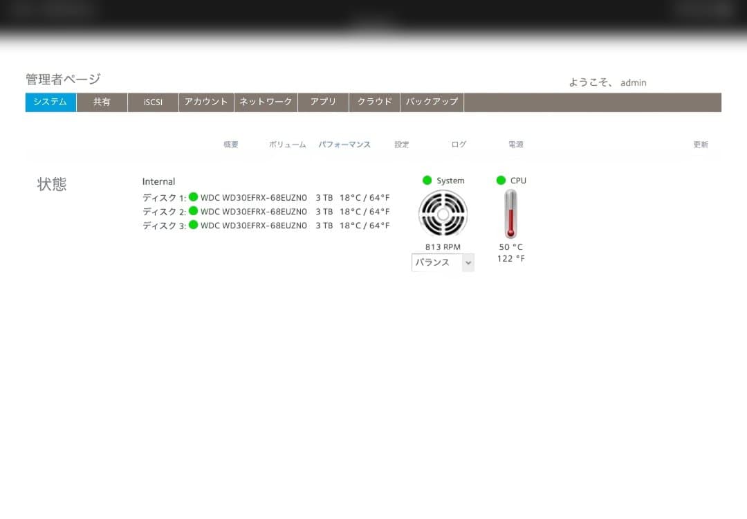 [9TB分]NETGEAR ReadyNAS104＋WD Red 3TB×3本