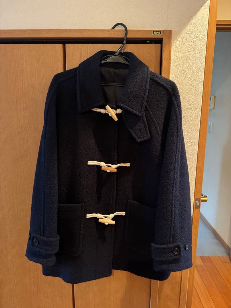 MUSINSA ネイビー ダッフルコート