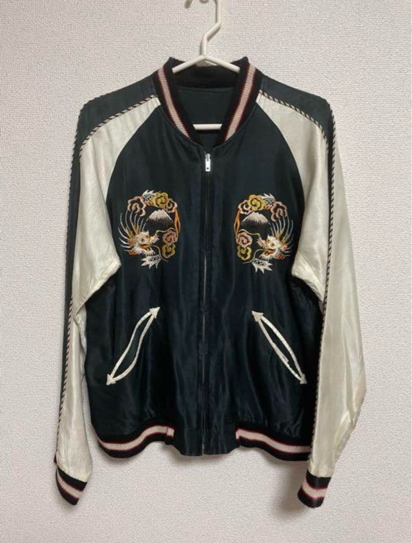 6*9様 東洋エンタープライズ × BEAMS リバーシブルアセテートスカジャン