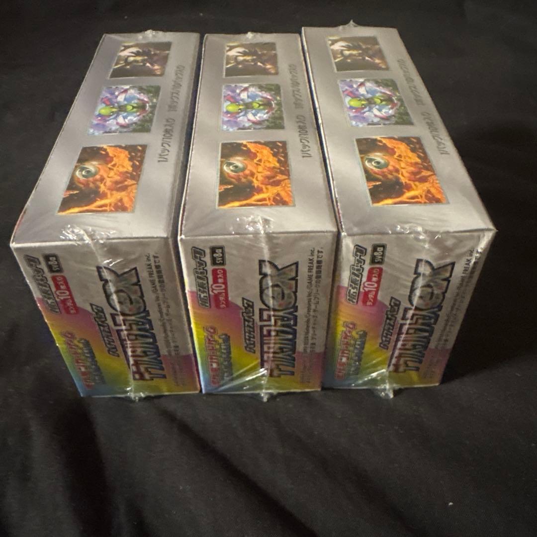 ポケモンカード テラスタルフェスEX 3BOX シュリンク付き　未開封