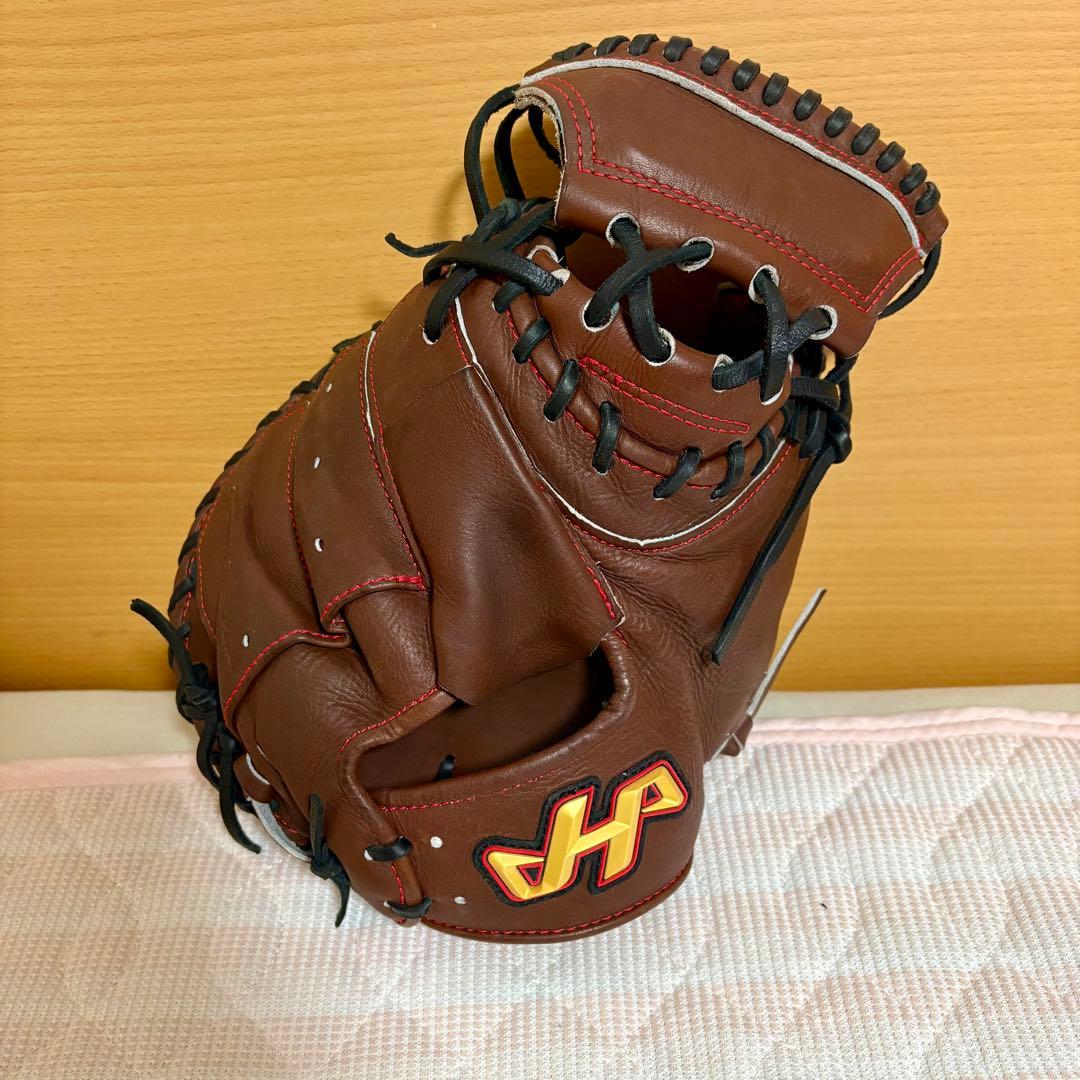 【一生物】ハタケヤマキャッチャーミット硬式用甲斐モデル