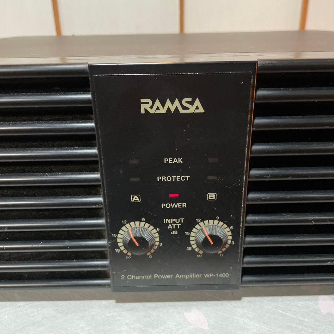 RAMSA WP-1200A WP-1400 ラムザ オーディオミキサー