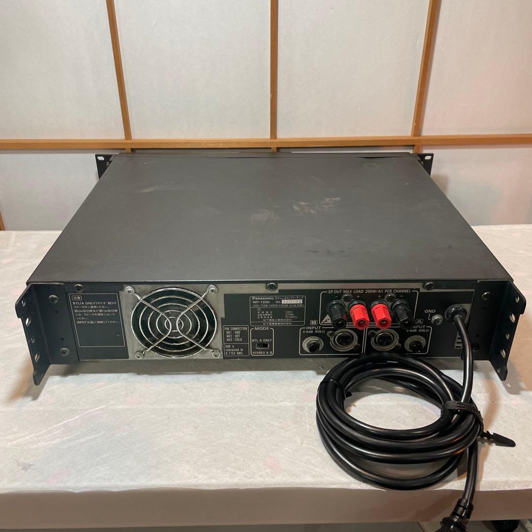 RAMSA WP-1200A WP-1400 ラムザ オーディオミキサー
