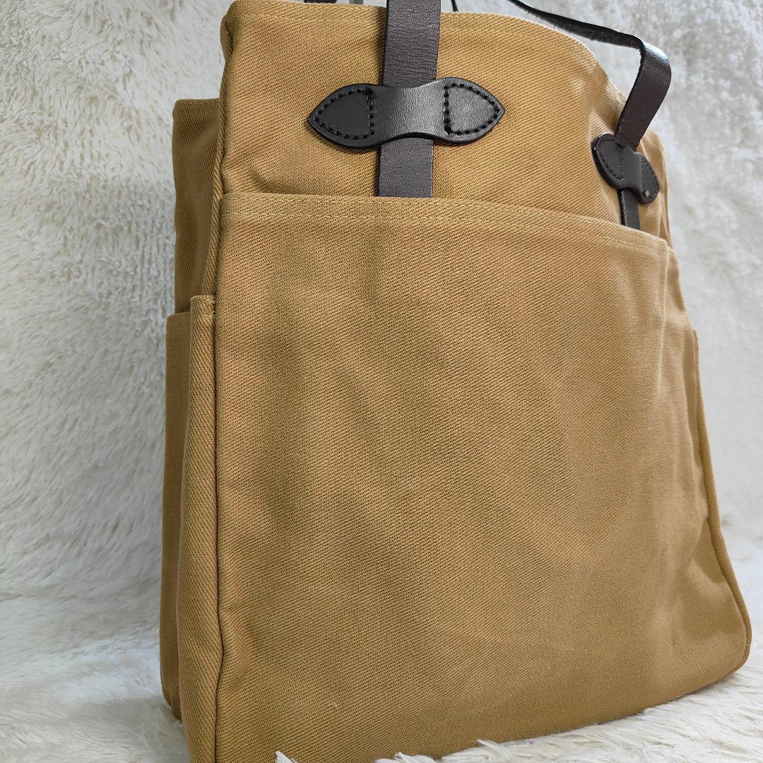 フィルソン オープントートバッグ ラゲッジ ツイル 肩掛け A4可 白タグ