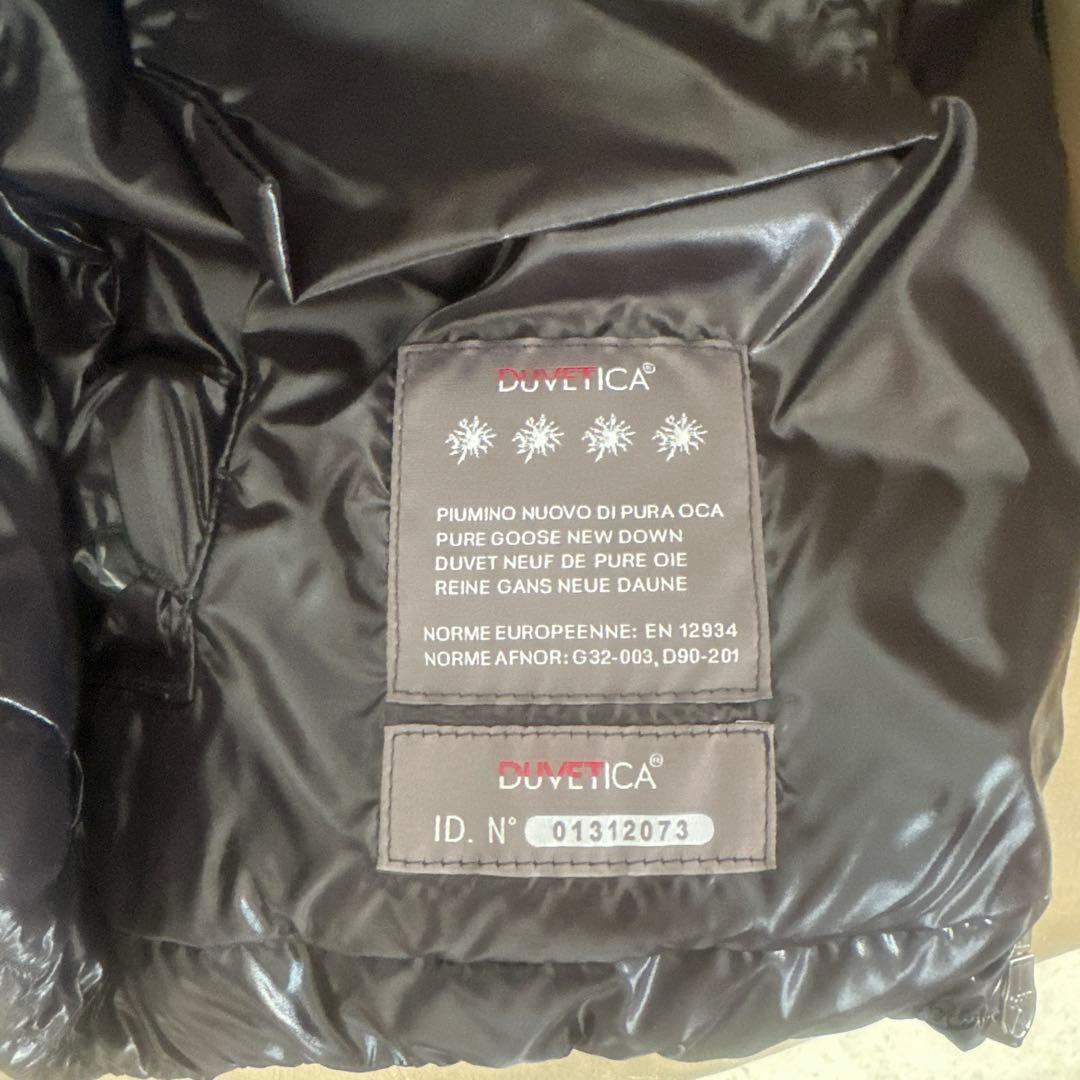 DUVETICA ダウンベスト　ブラック　38