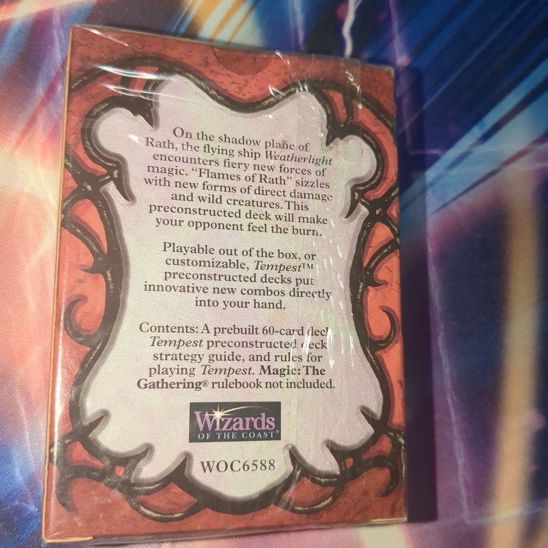 Magic: The Gathering Tempest デッキ　未開封