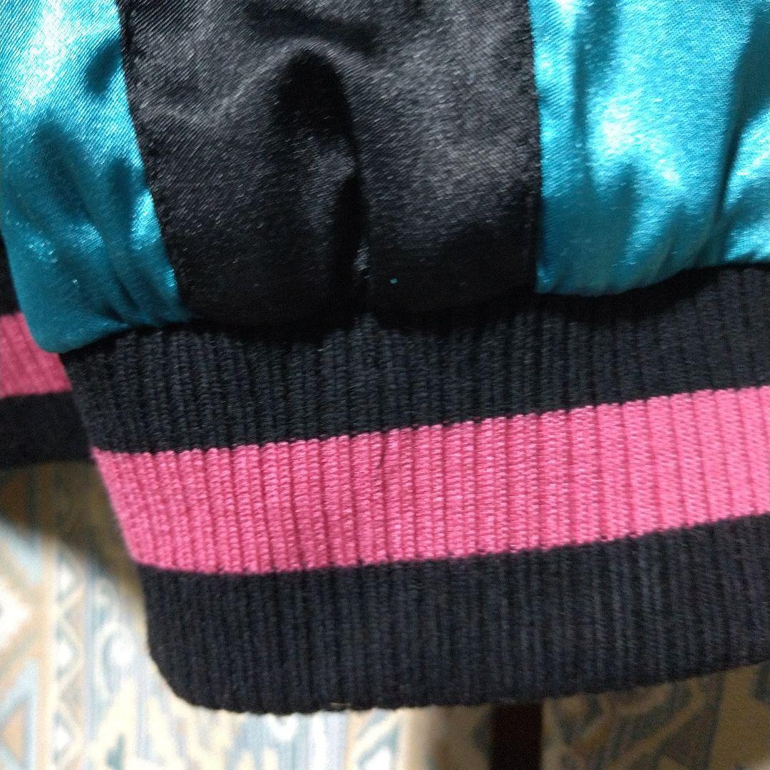 め*め様 初音ミク リバーシブル 刺繍スカジャン