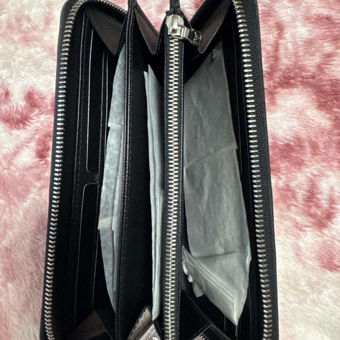 LOUIS VUITTON/長財布/黒