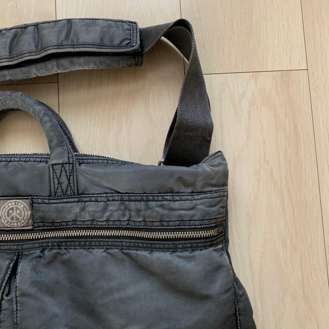 PORTER CLASSIC ポータークラシック　ヘルメットバッグ　黒　ブラック