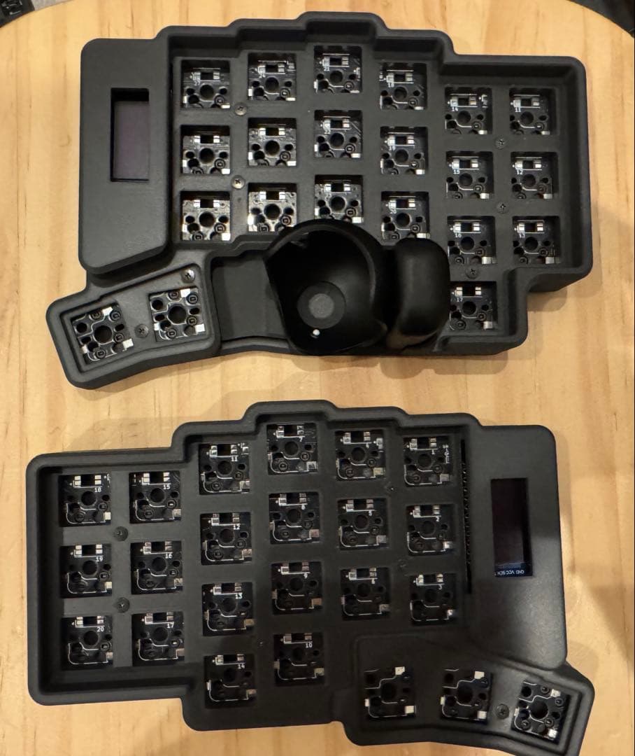 【新品】keyball44 すべて半田済み基板セットTRRSメタルケーブル付