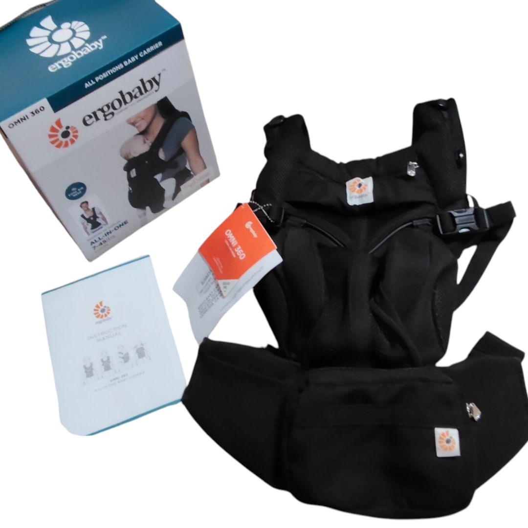 新品未使用◆エルゴ クールエアメッシュ Omni 360 抱っこ紐 ブラック