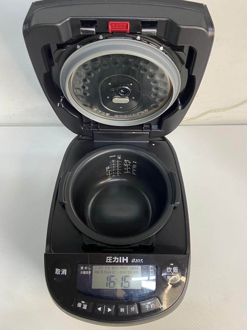 即日発送　美品　TIGER 圧力IH炊飯器 JPV-C100 ブラック　5.5合