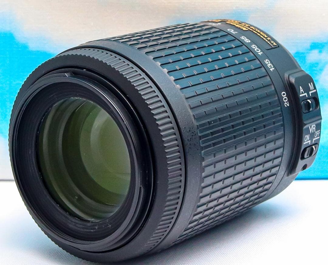 ニコン Nikon AF-S 55-200mm⭐️手振れ補正付き⭐️望遠レンズ